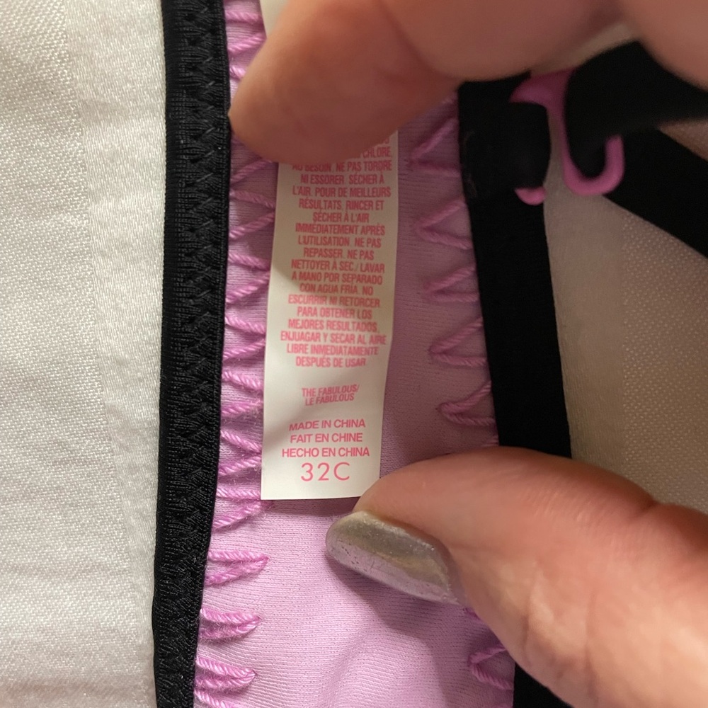 Victoria’s Secret “The Fabulous” Color block Bikini Top - Picture 10 of 11